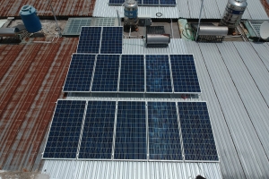 Hệ thống điện mặt trời hòa lưới 6900W tại KDC 586 Cái răng, Cần Thơ