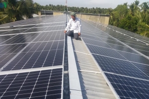Mô hình điện mặt trời mái nhà đem lại hiệu quả cao ở Tiền Giang