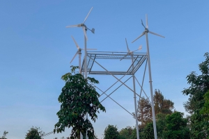 Xu hướng lắp điện gió thay một phần điện lưới ở nông thôn