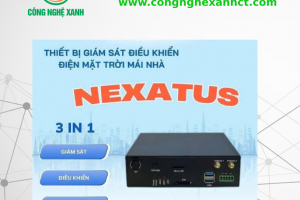 Giải pháp giám sát & điều khiển điện mặt trời NEXATUS