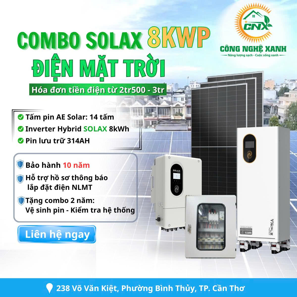 Hộ gia đình có bill điện từ 2.5tr
