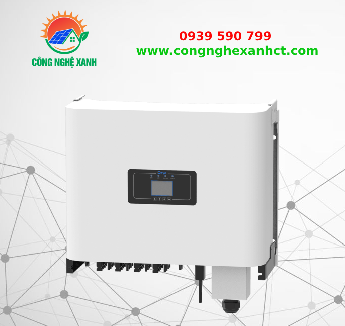 biến tần hòa lưới bán tải 50kw 3 pha| Inverter hòa lưới bám tải DEYE 50kw