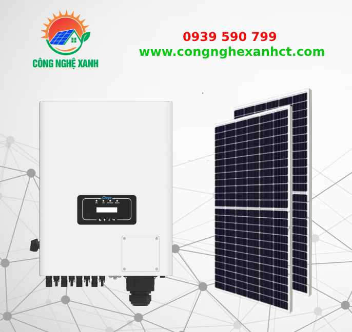 HỆ THỐNG ĐIỆN MẶT TRỜI HÒA LƯỚI BÁM TẢI 20KWp