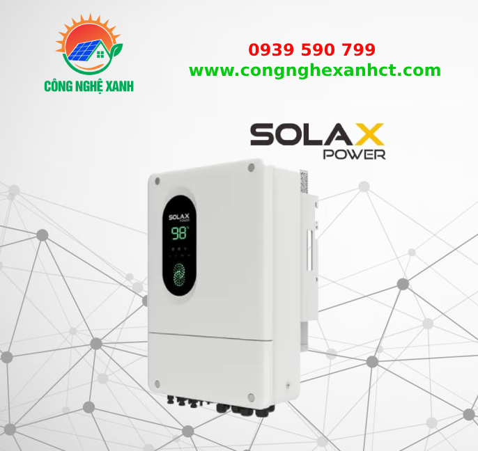 Inverter Hybrid SOLAX 20kw 3 phase (X3-NEO-20K-LV) | Biến tần solax 20Kw 3 Pha