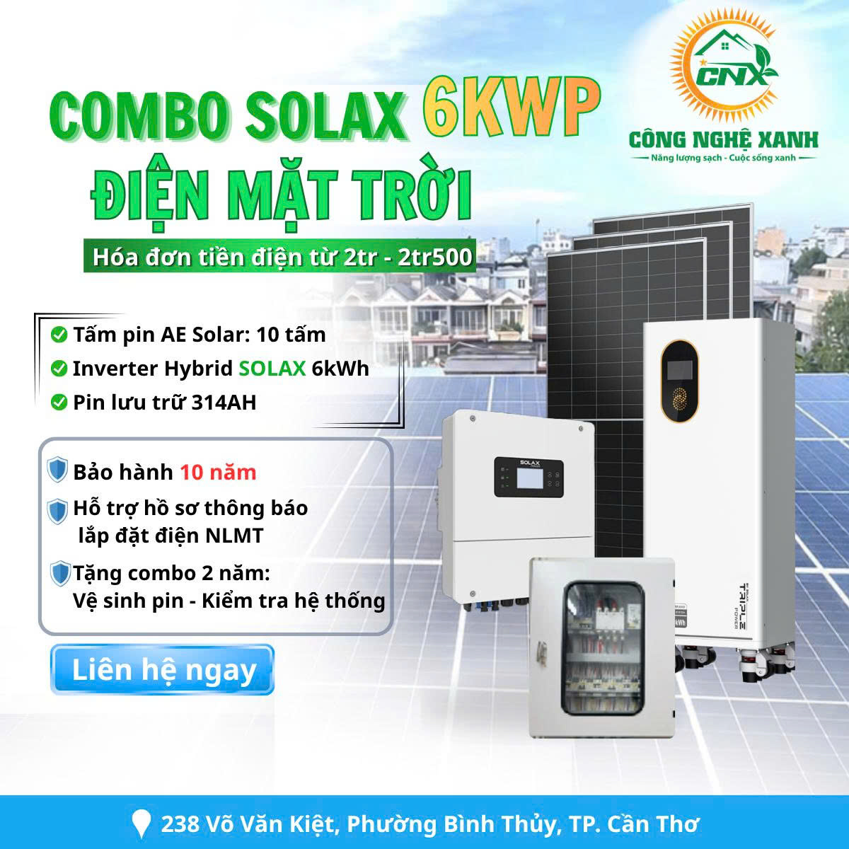 Combo hệ thống gia đình có tiền điện từ 1.5tr, bảo hành 10 năm